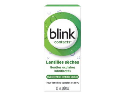Gouttes lubrifiantes pour lentilles Blink Contacts® img